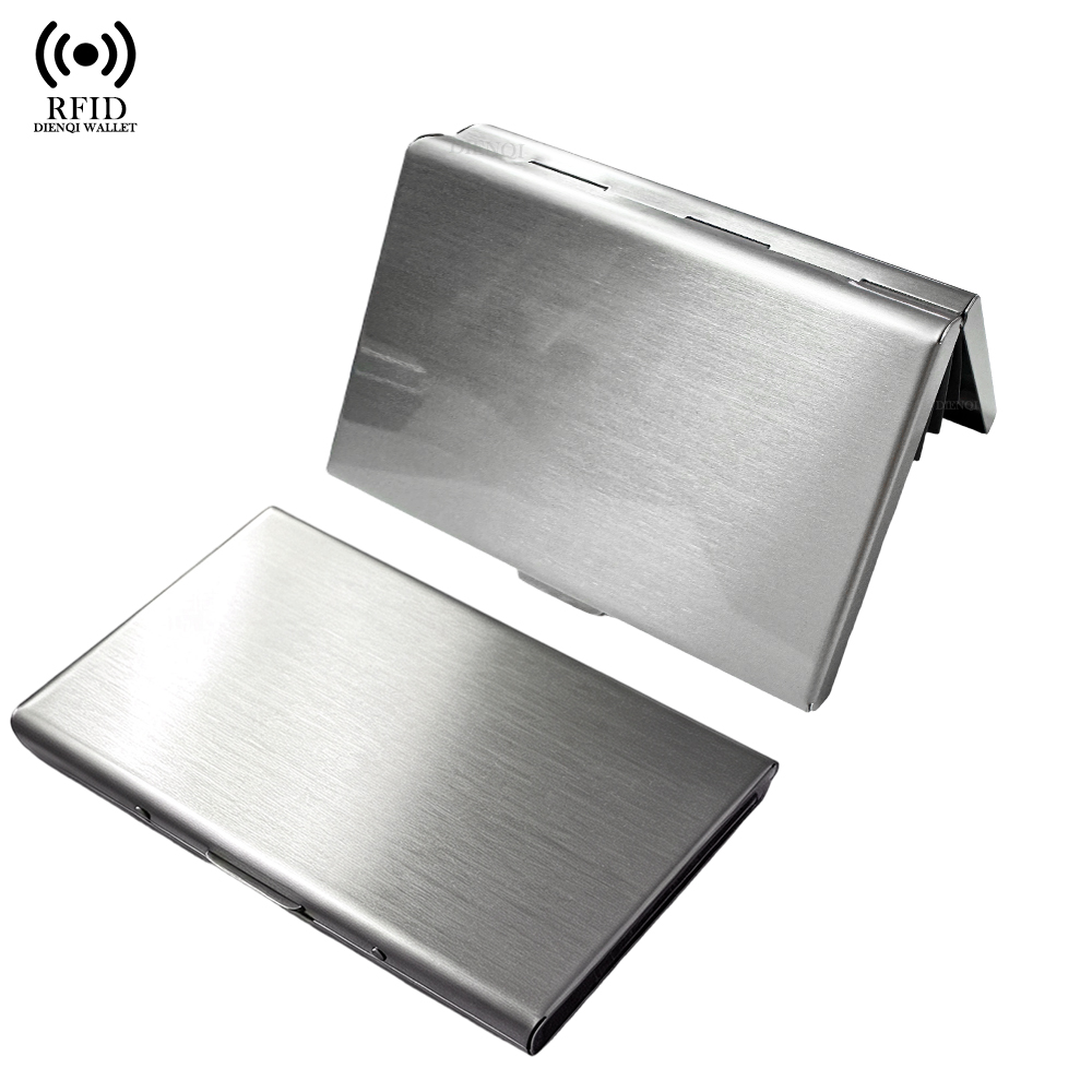 Card Top Loader - RFID 명함 홀더 카드 지갑 알루미늄