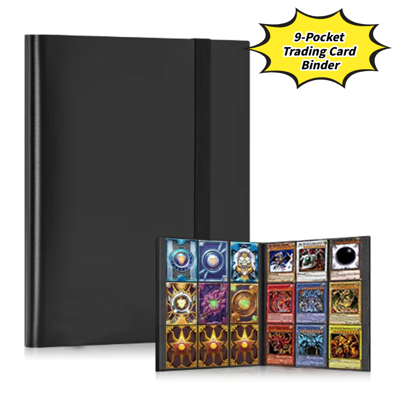 Trading Card Binder - 9포켓 트레이딩 카드 바인더 대용량 컬렉터