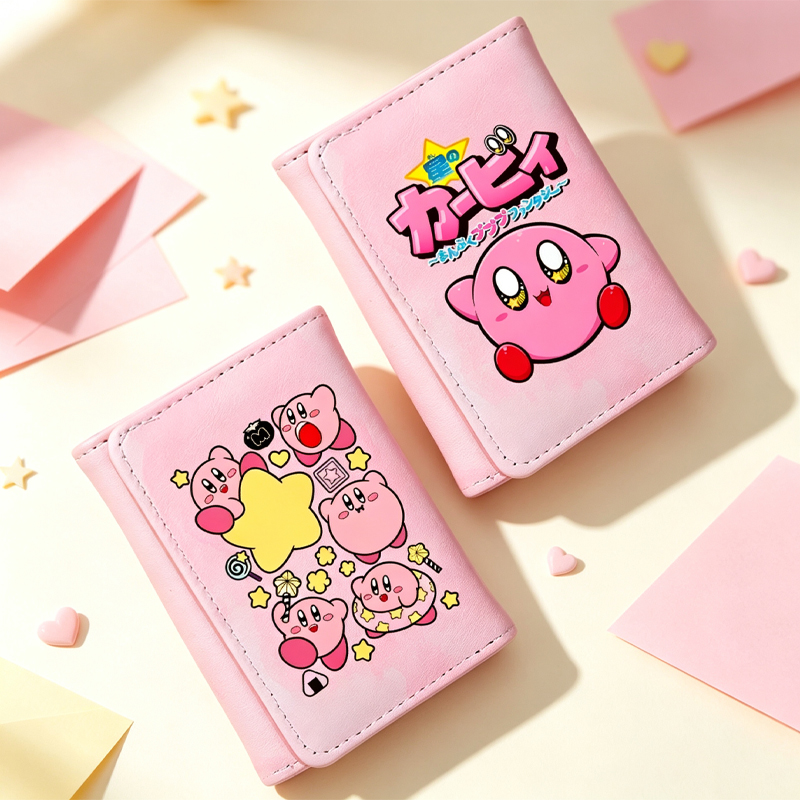 Card Top Loader - 여성용 커비 패션 머니 백 애니메이션