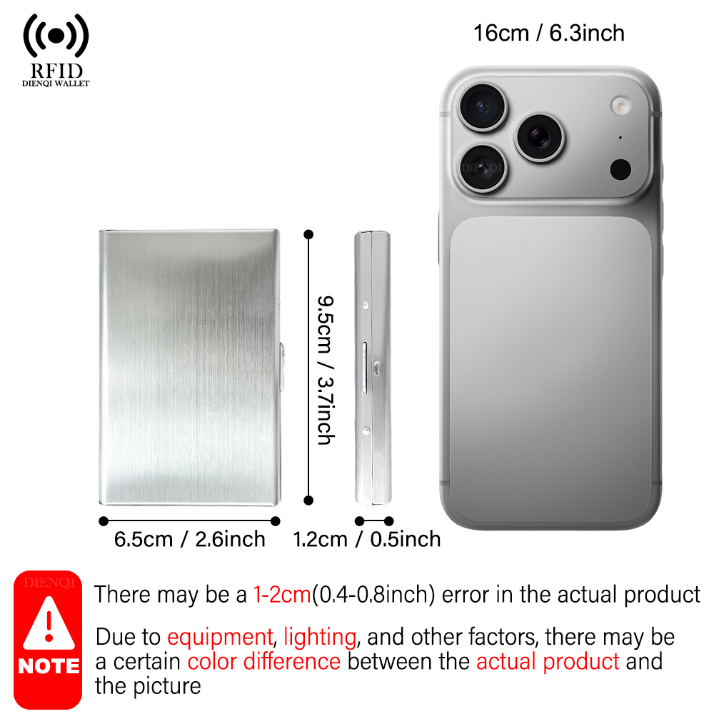 RFID 명함 홀더 카드 지갑 알루미늄 메탈 신용카드  - Card Top Loader 리뷰 및 가격