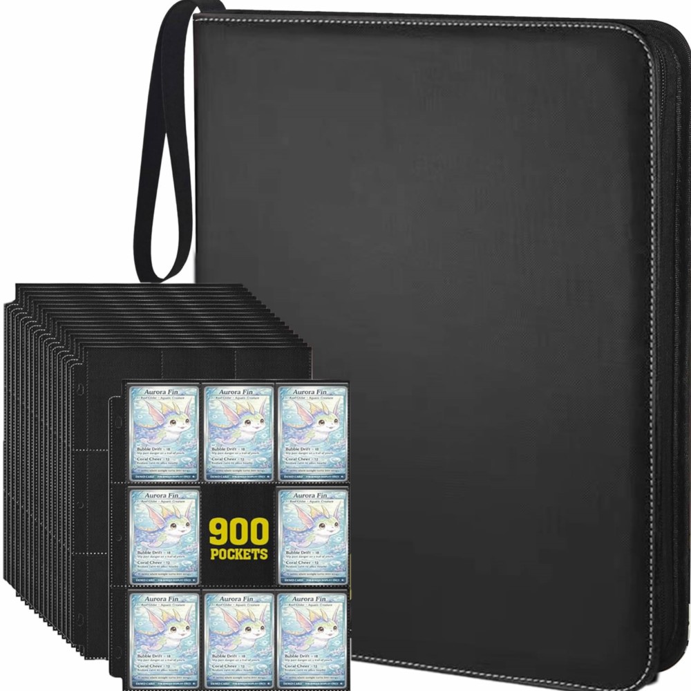 900포켓 카드 바인더 앨범, 50매 9포켓 양면 지퍼 - Trading Card Binder 리뷰 및 가격
